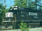 NS 7132 Sitting At The Durham East Freight Yard